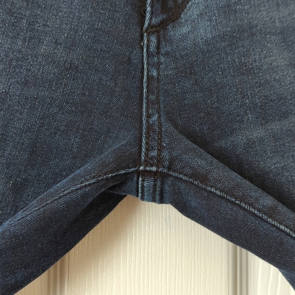 DL1961 Florence Instasculpt Dark Wash Mid Rise Ankle Cropped Skinny Jeans 27 - Picture 13 of 15